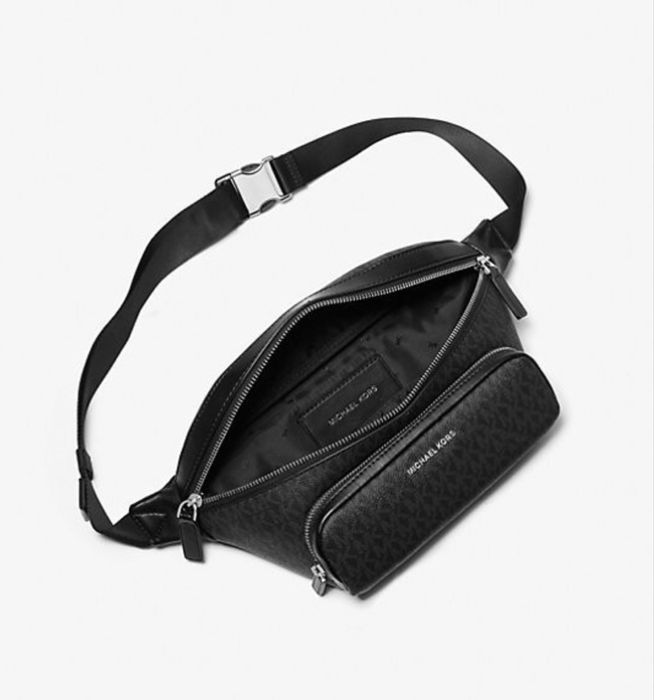 Чоловіча сумка-бананка Michael Kors Cooper Logo Black