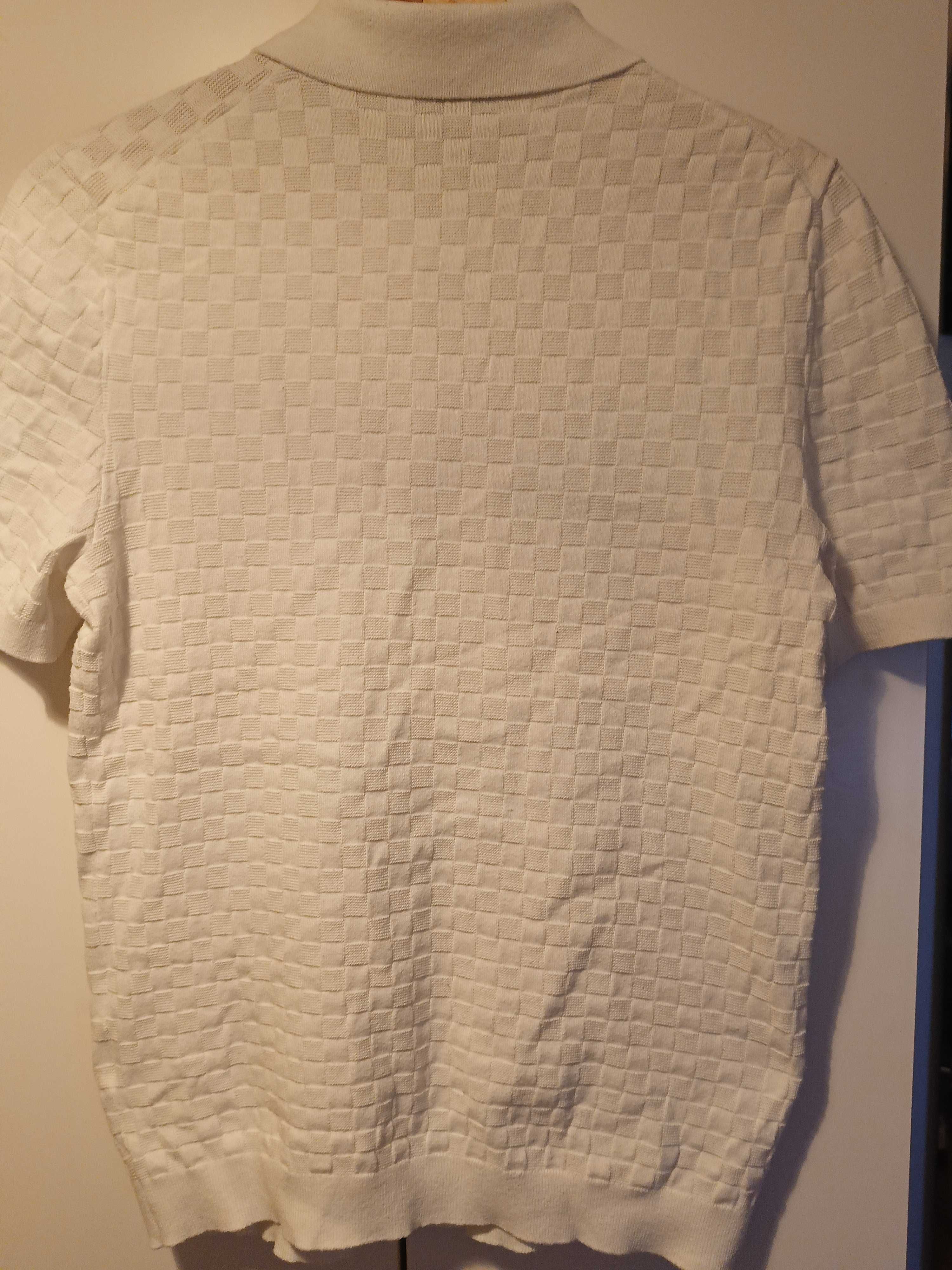 Biała koszulka polo