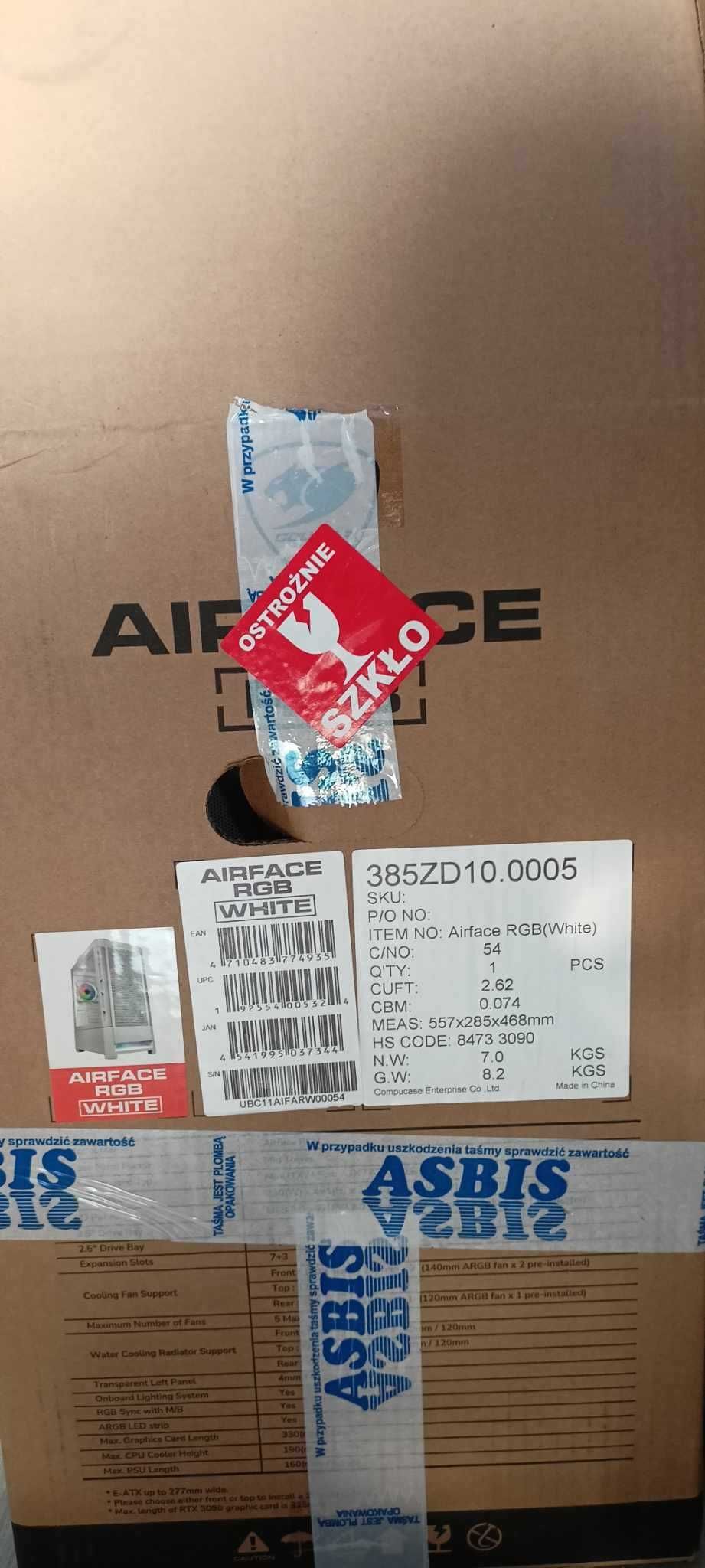 Cougar Airface RGB White