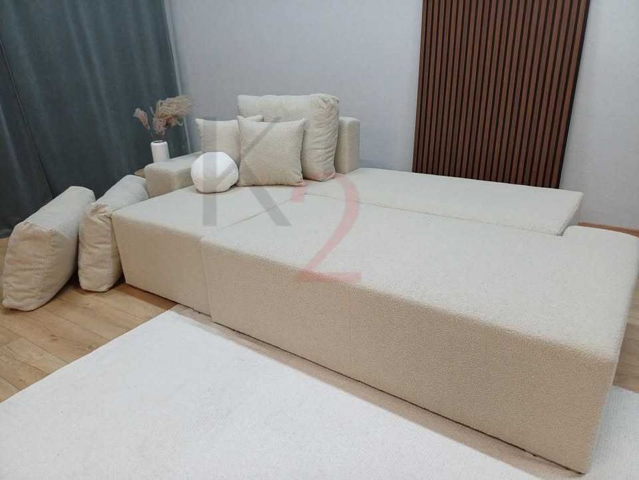 Narożnik Boguś nowoczesna sofa, kanapa rozkładana bonell + gratis