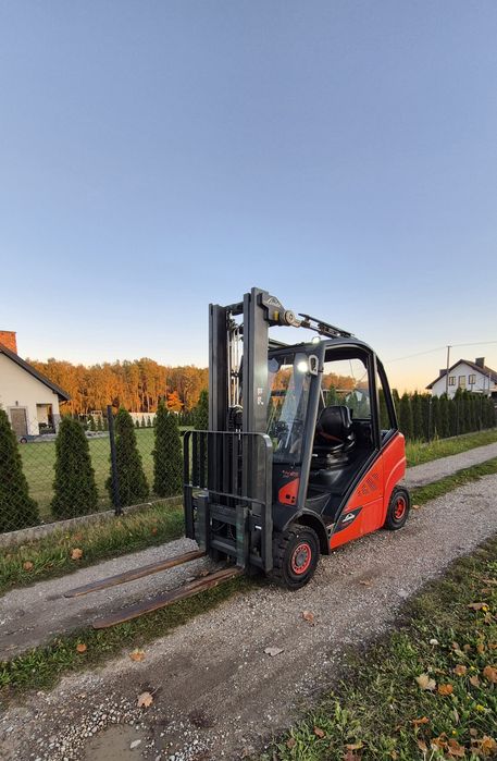 Linde H25 Diesel, Triplex 5.47m,  2017r