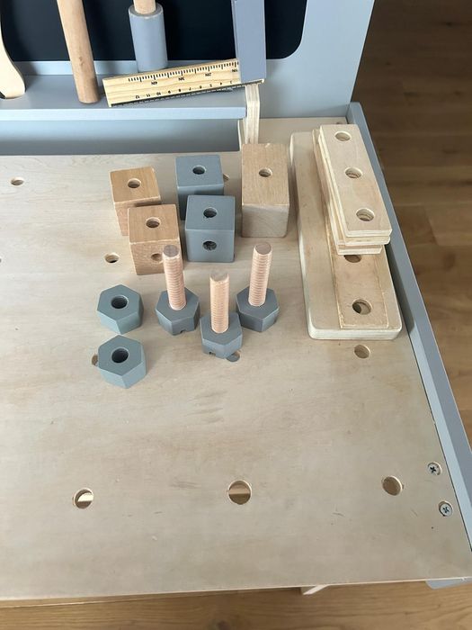 Drewniany warsztat dla dzieci XXL