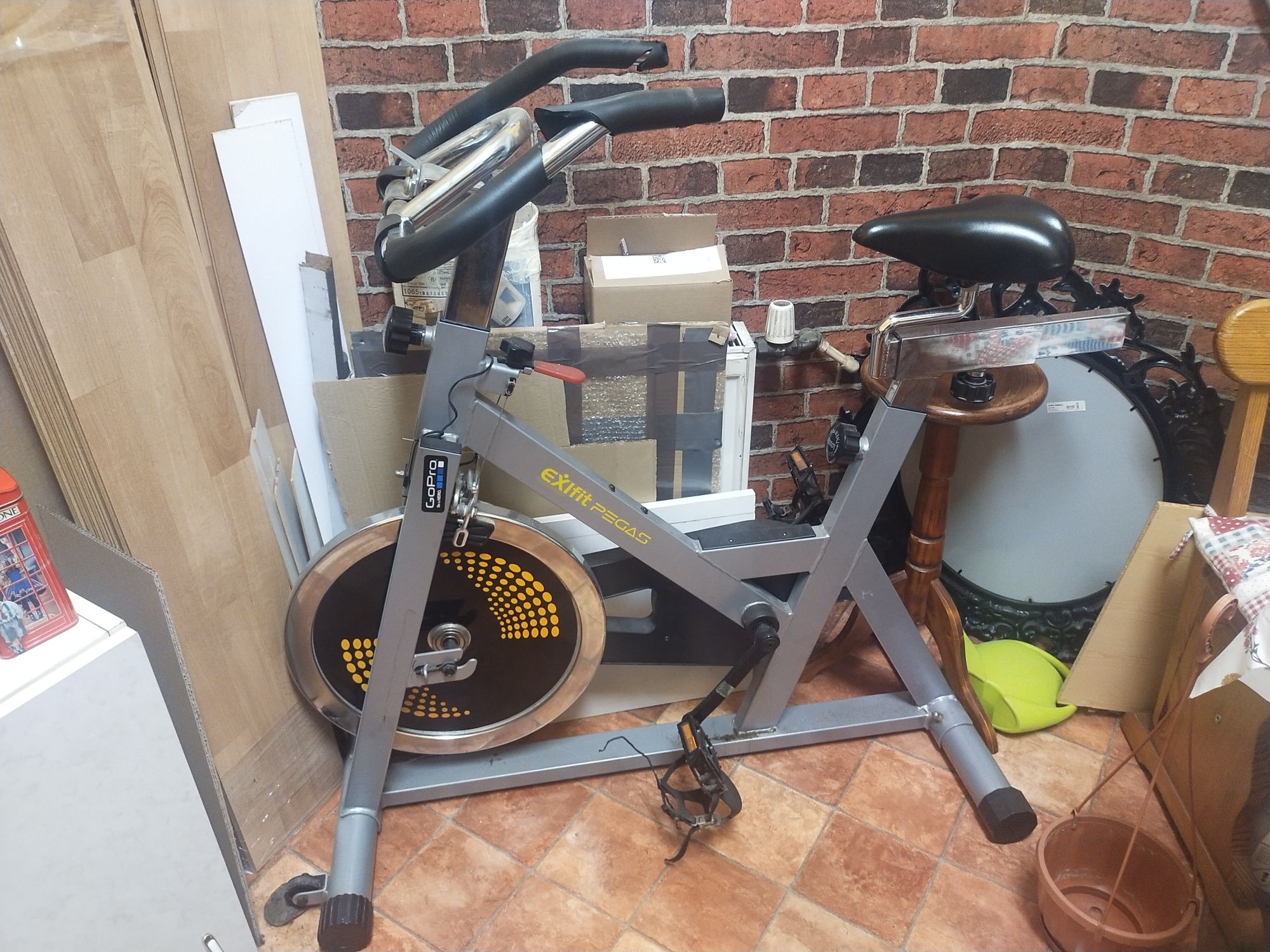 Rower spinningowy stacjonarny solidny