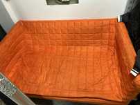 Sprzedam kanape ikea pomaranczowa dwuosobowa sofa