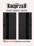 Drzwi KACPRZAK 90x200 Drzwi Zewnętrzne MARS Antracyt