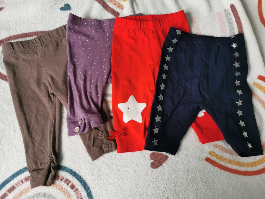 Legginsy niemowlęce r. 56-62