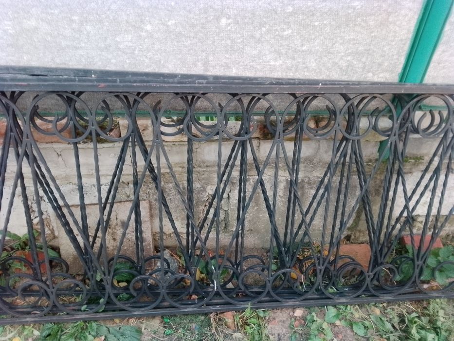 Перила ковані металеві
