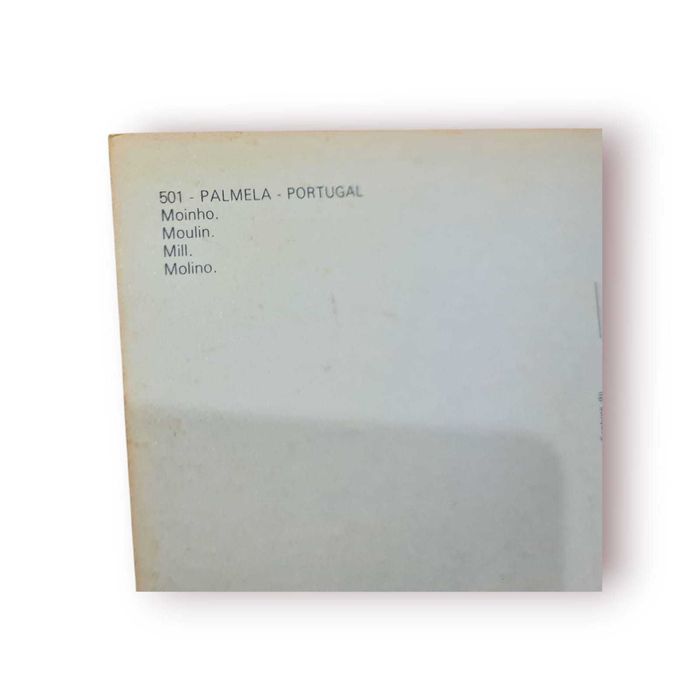 Postal Vintage “Moinho de Palmela – Portugal” (n.º 501)–Década 1970/80