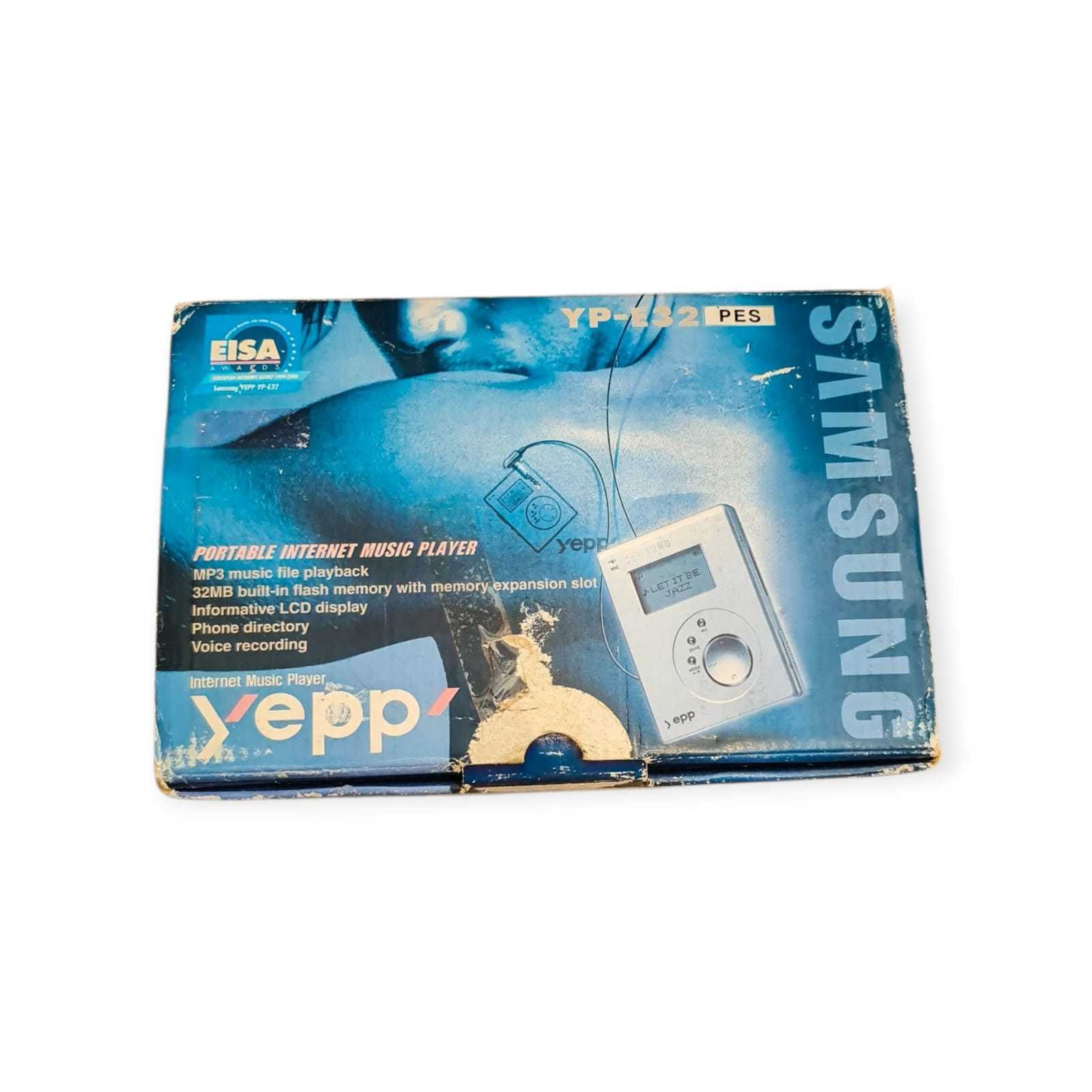 Samsung Yepp YP-E32 32MB (c/ caixa e acessórios)