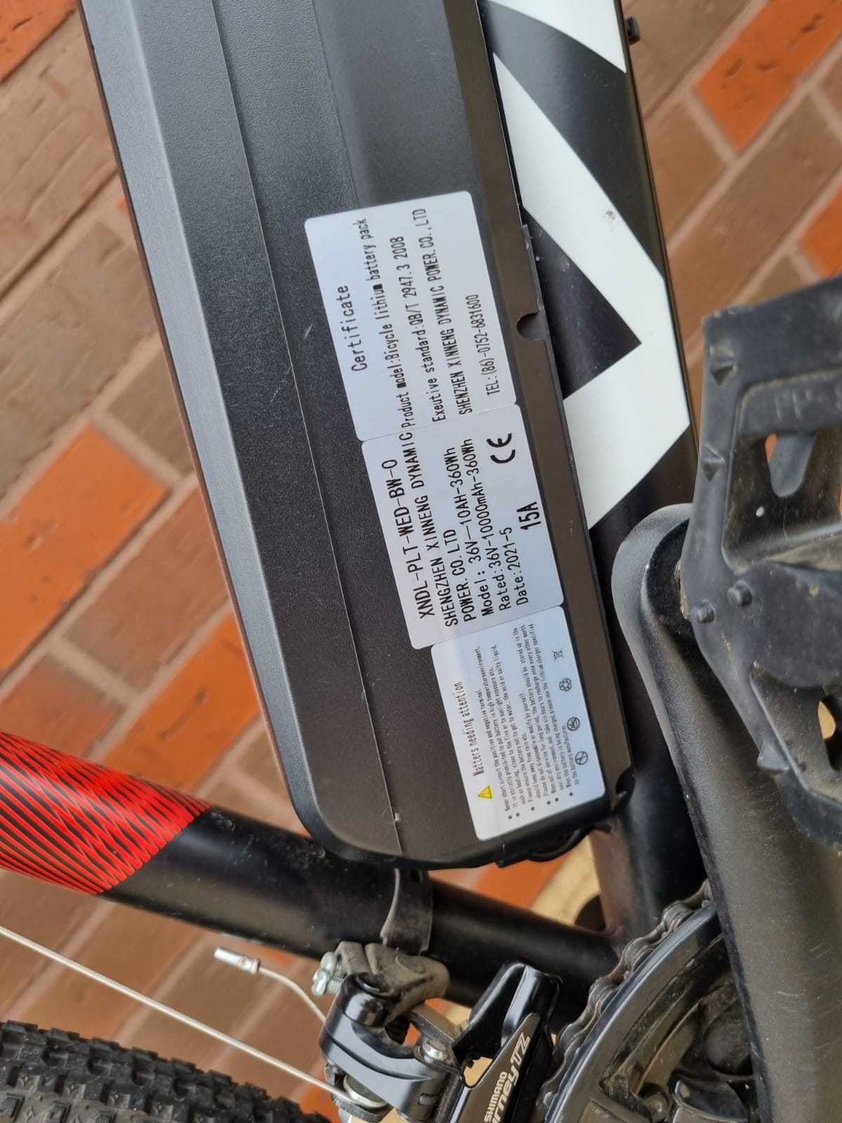 Rower Elektryczny Vivi rama 17" koła 26"
