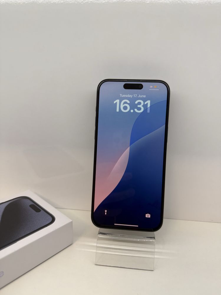 Вживаний Apple iPhone 15 Pro 256Gb. ( Blue Titanium )