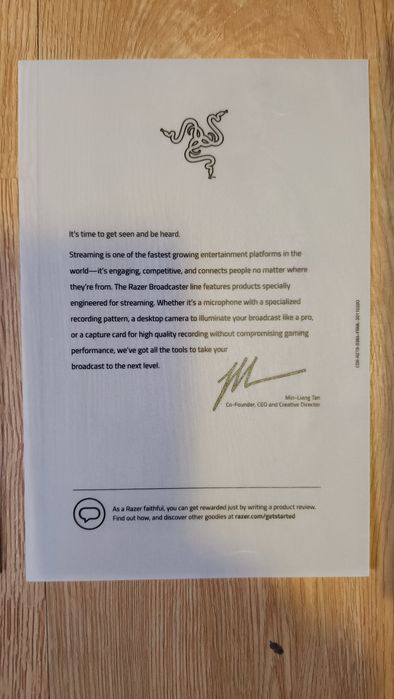 Webcam Razer Kiyo Pro Full HD 1080p — Usada 1x, impecável com caixa