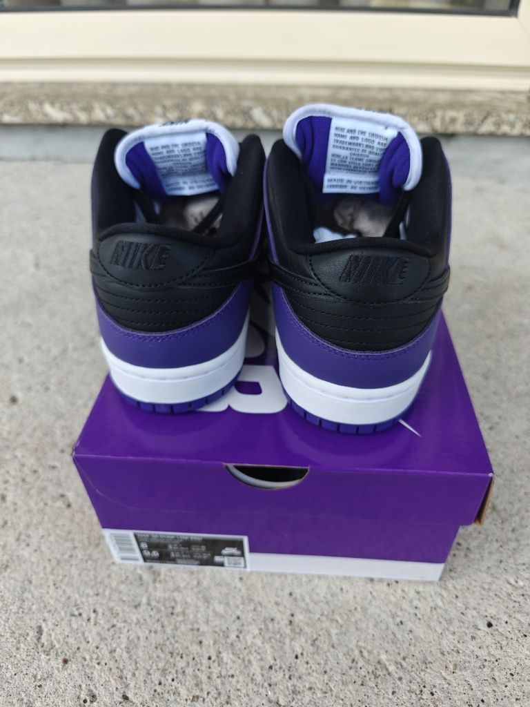 Nike SB Dunk Low court purple