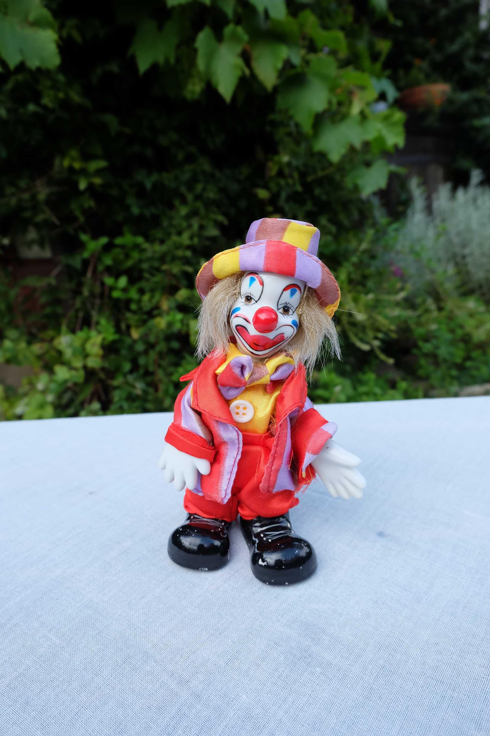 Porcelanowy klaun, lalka, figurka, dekoracja