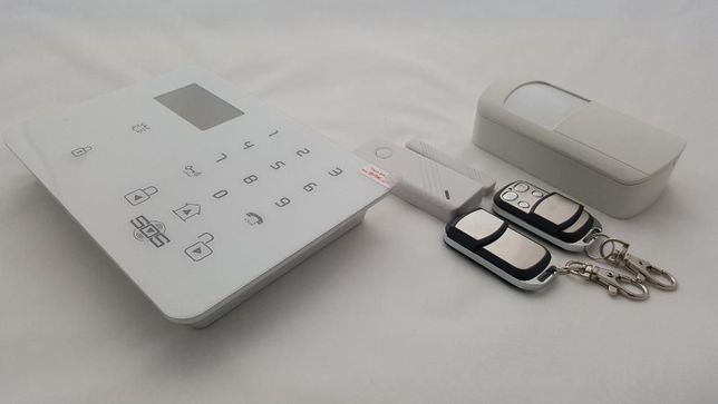 Alarme GSM 3G casa com ou sem fios wireless com APP telemovel android
