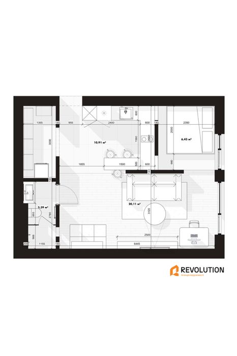 Без % ЖК Ліпінка  49 м2