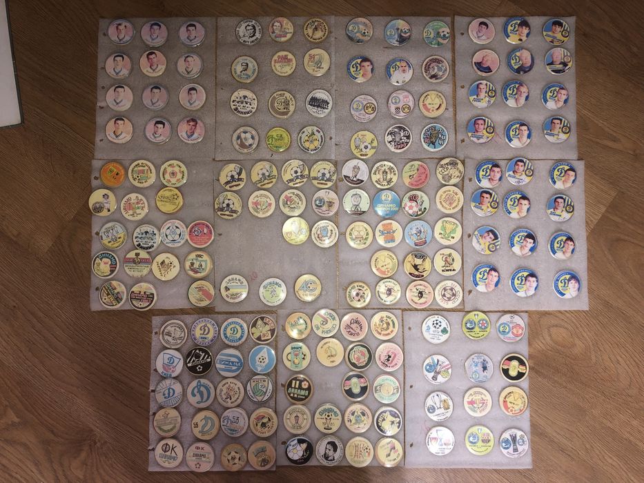 Футбол значки знаки Динамо Київ - гравці, матчі та інше