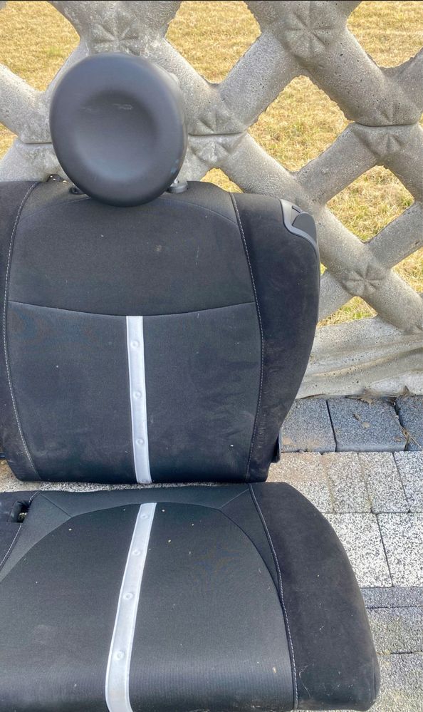 Fiat 500 Abarth 595 Fotele Tył Kanapa Tylna Sport