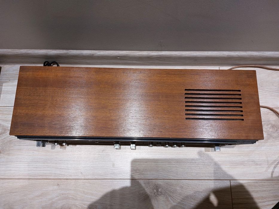 Radio Adam Unitra Diora PRL zegar klapkowy