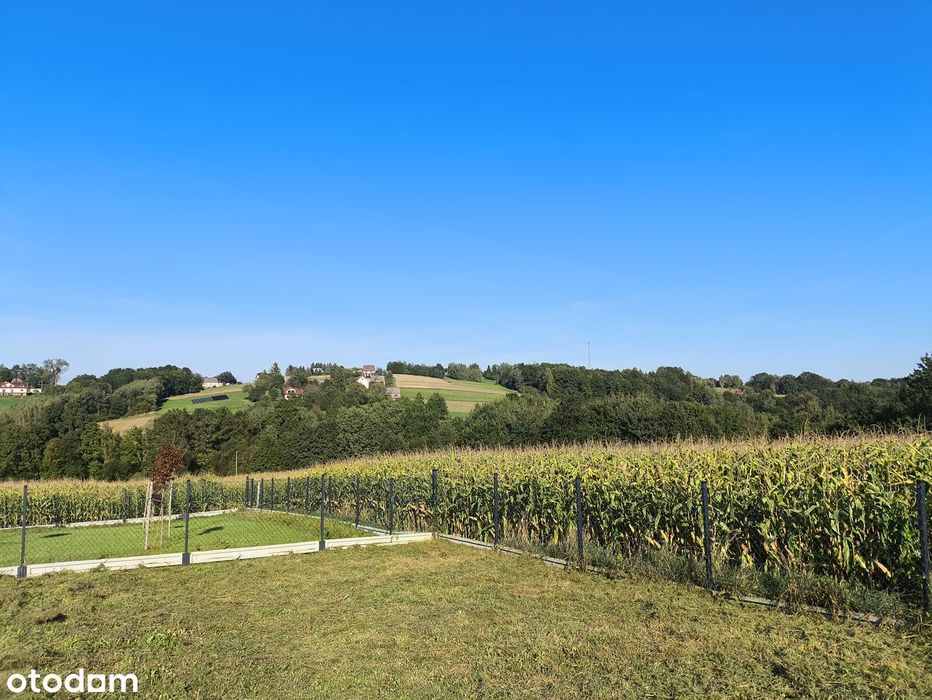 Płaska Atrakcyjna Działka Budowlana Z Mediami 12 Ar 10 Min Do Wieliczk