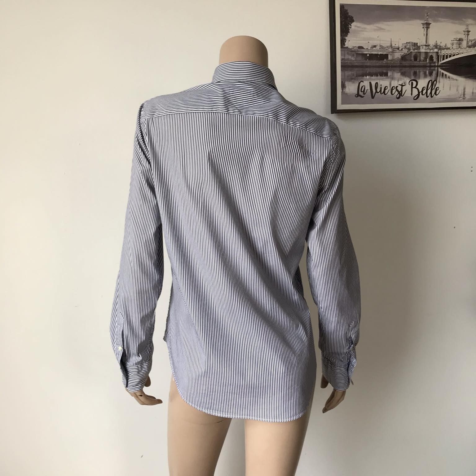 Ralph Lauren koszula damska S
rozmiar:S z metki 6
kolor:biało granatow