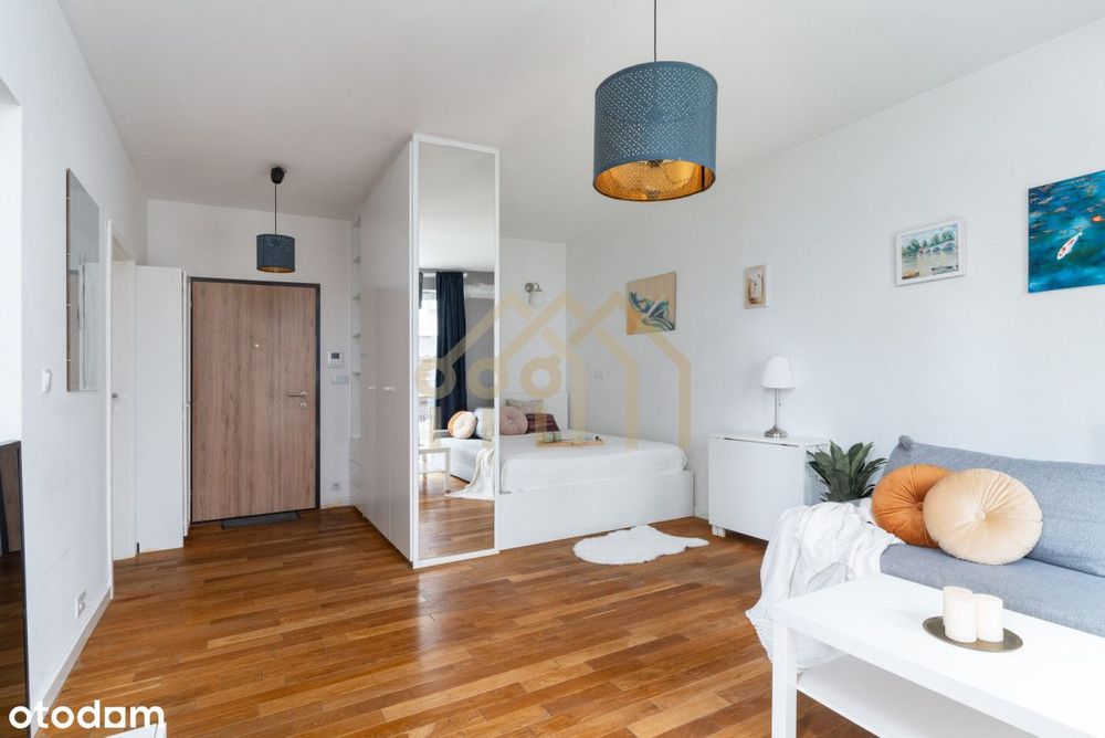 wyjątkowa kawalerka z ogródkiem/35m2/siłownia/WOLA