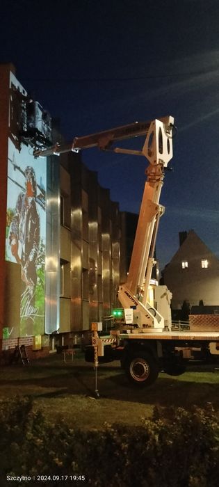 Podnośnik koszowy 21m z operatorem