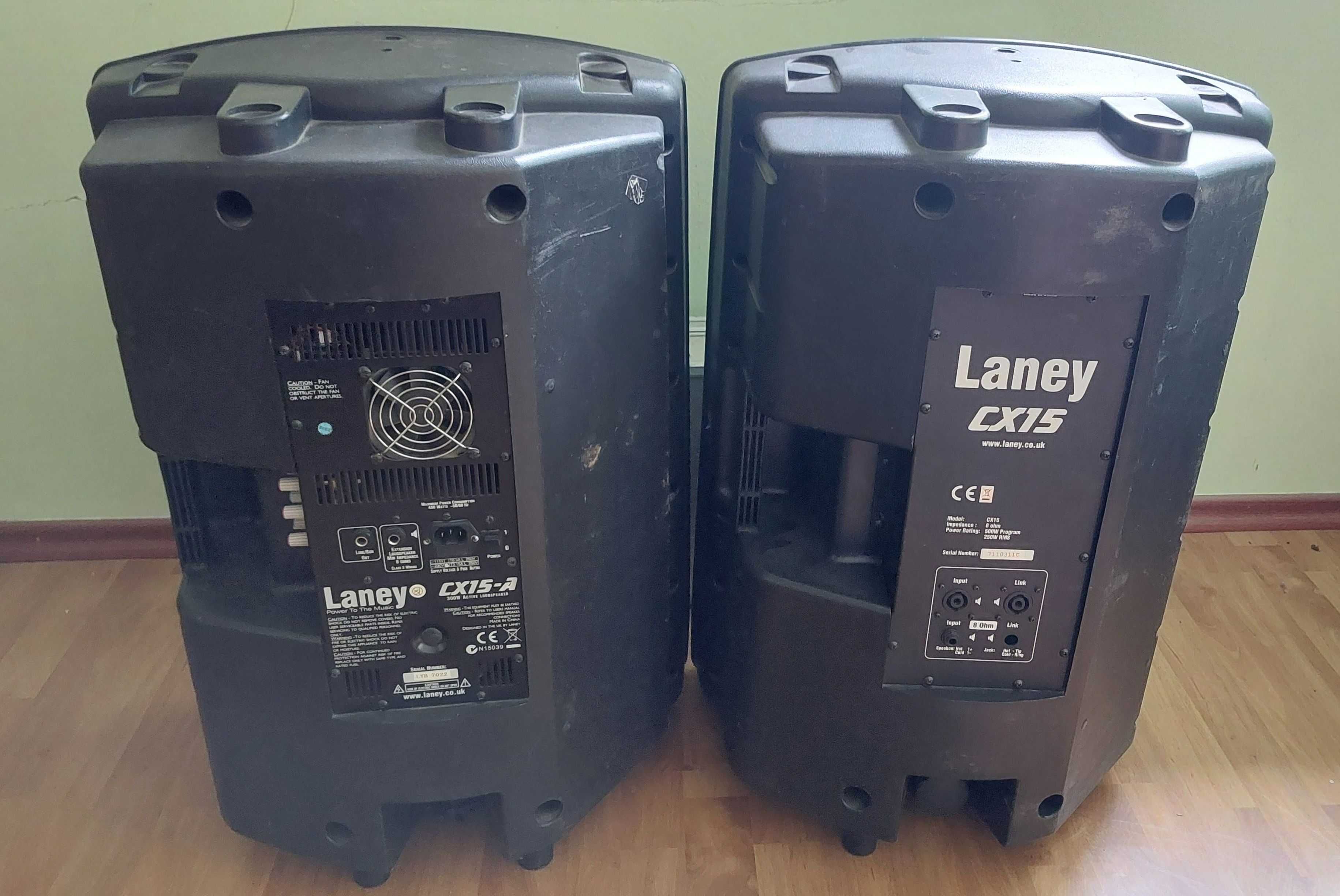 Nagłośnienie estradowe Laney CX-15A CX-15 statywy kabel