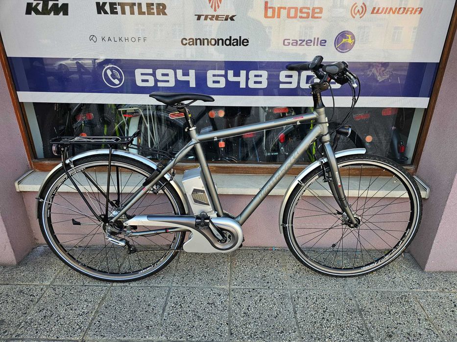 Kalkhoff Rama 55cm, Napęd centralny. Bateria.18Ah,-WYSYLKA-