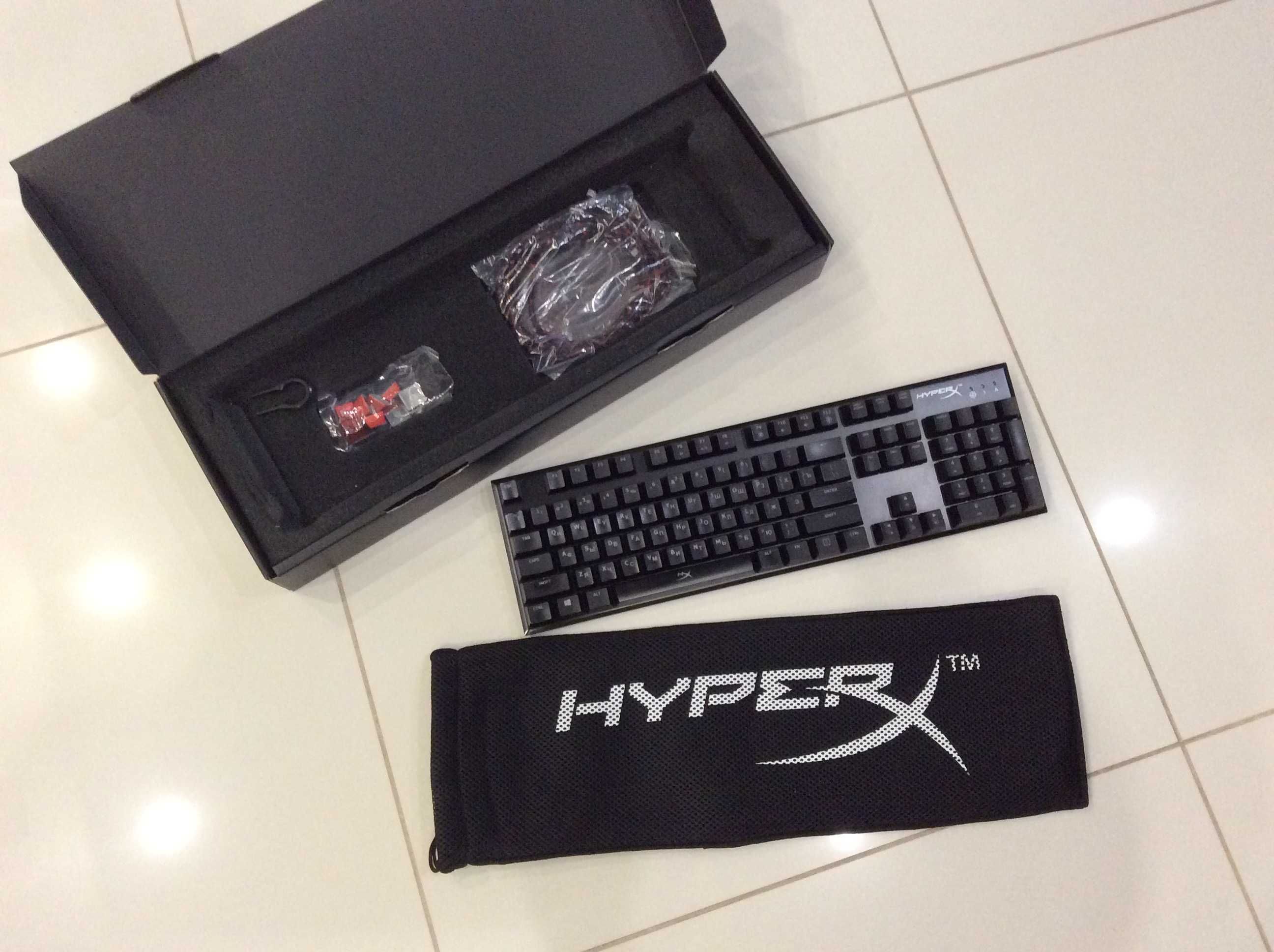 Клавиатура HyperX Alloy FPS Cherry MX Blue USB