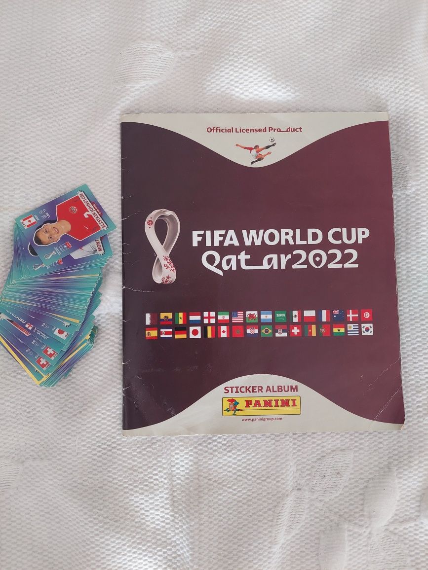 Caderneta Mundial 2022 Incompleta