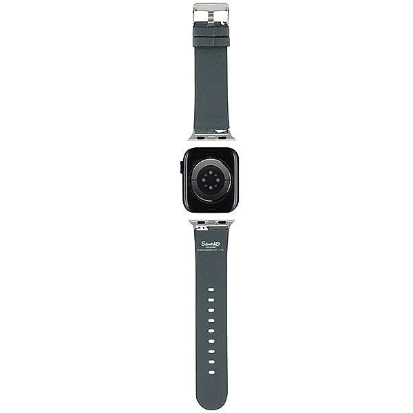Pasek Hello Kitty Heads & Bows Pattern na Apple Watch 38/40/41mm - cza