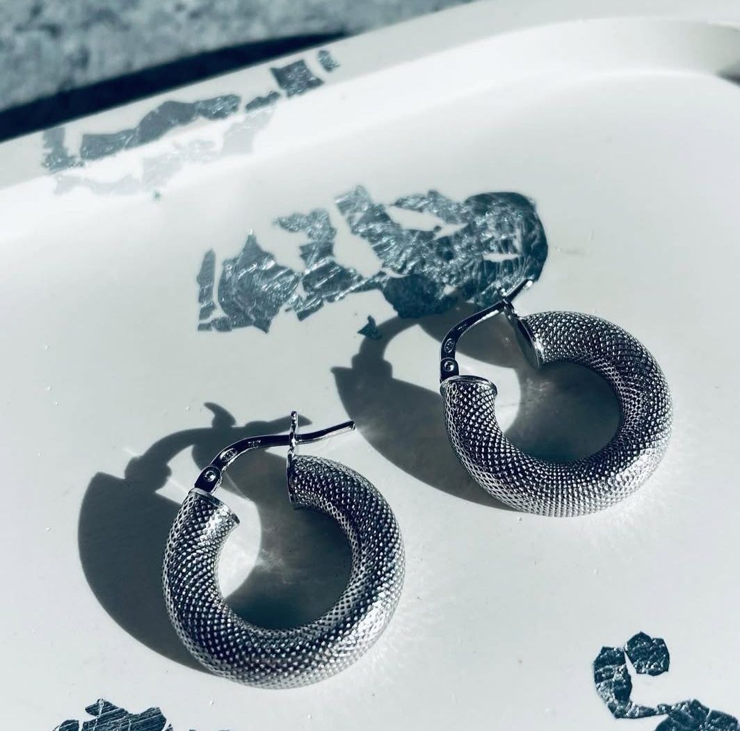 Сережки срібні конго