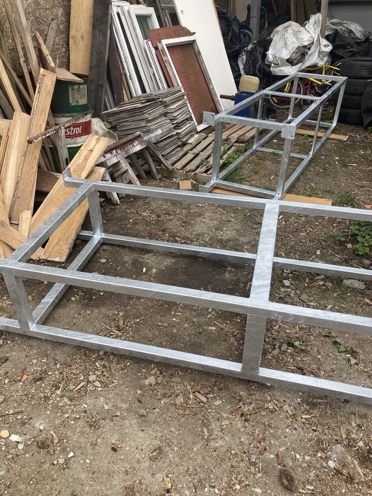 Komin stalowy, obudowa, stelarz, szacht wys. 480 cm