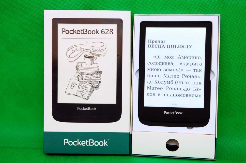 Электронные книга Pocketbook 628 Lux5 Підсвітка Сенсор+кнопки+теплота!
