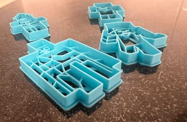 Minecraft zestaw foremek do ciastek i pierników