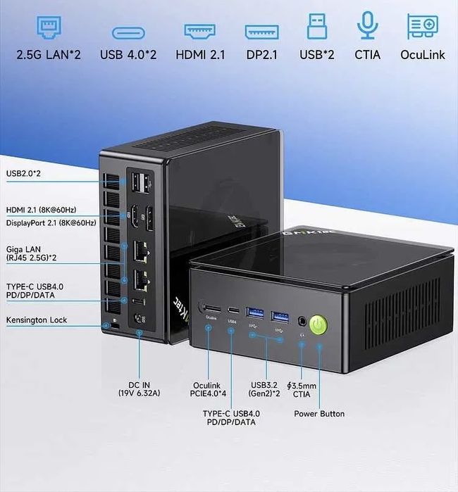 GMKtec k8 plus ryzen 8845hs