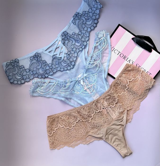 Трусики Victoria's Secret,  трусики преміум колекція VS, нижня білизна