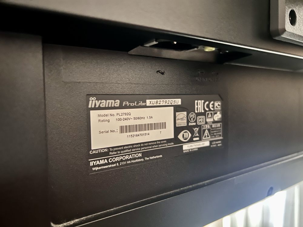 Monitor iiyama prolite XUB2792QSU