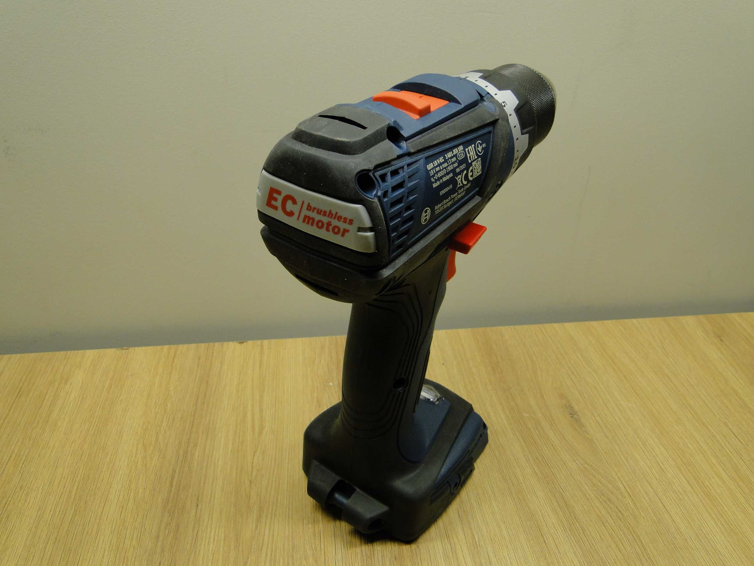 BOSCH GSR 18V-EC, Wiertarko-Wkrętarka Aku, Nowa