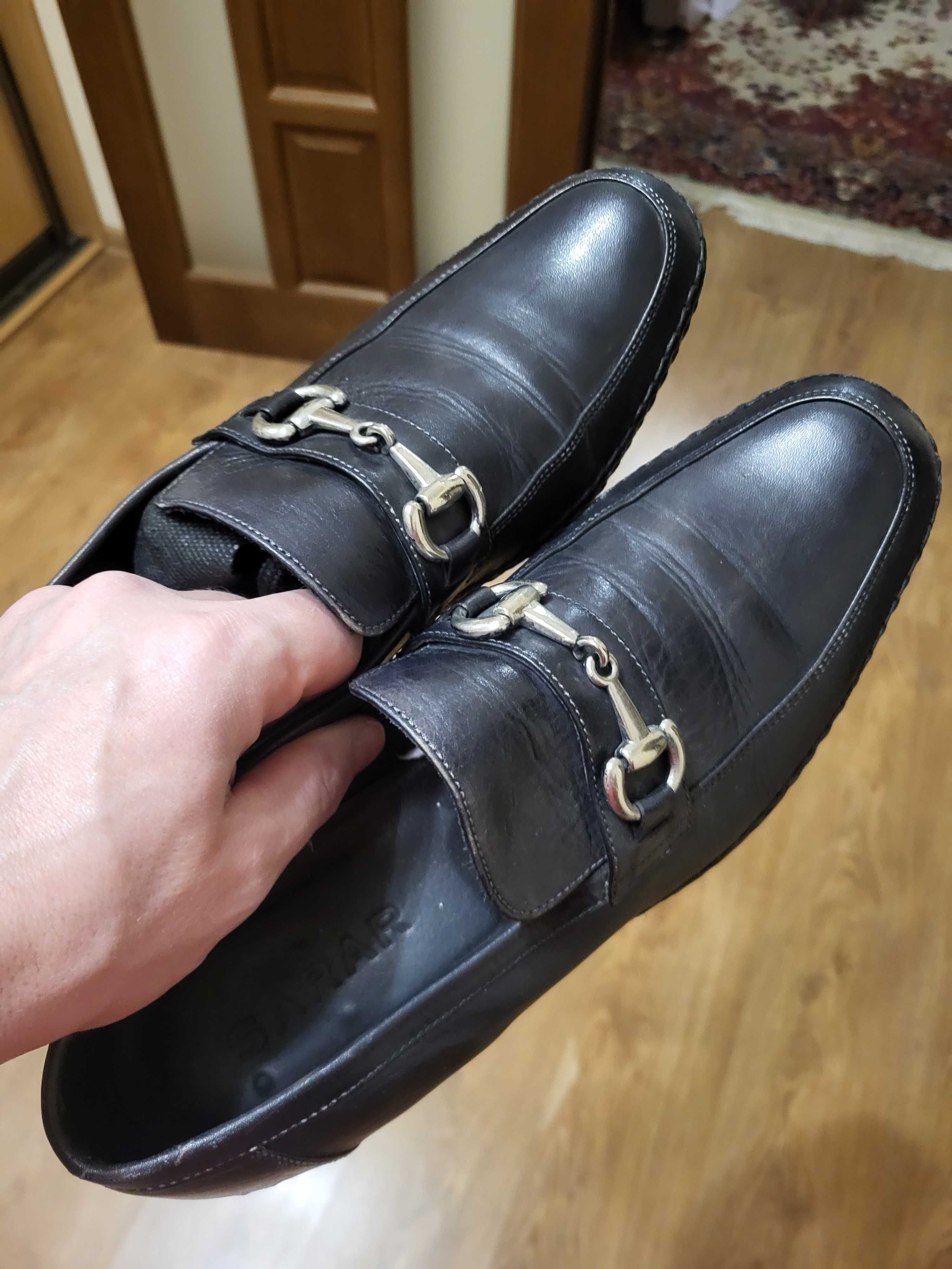 Чоловічі туфлі з натуральної шкіри фірми Sarar р. 42