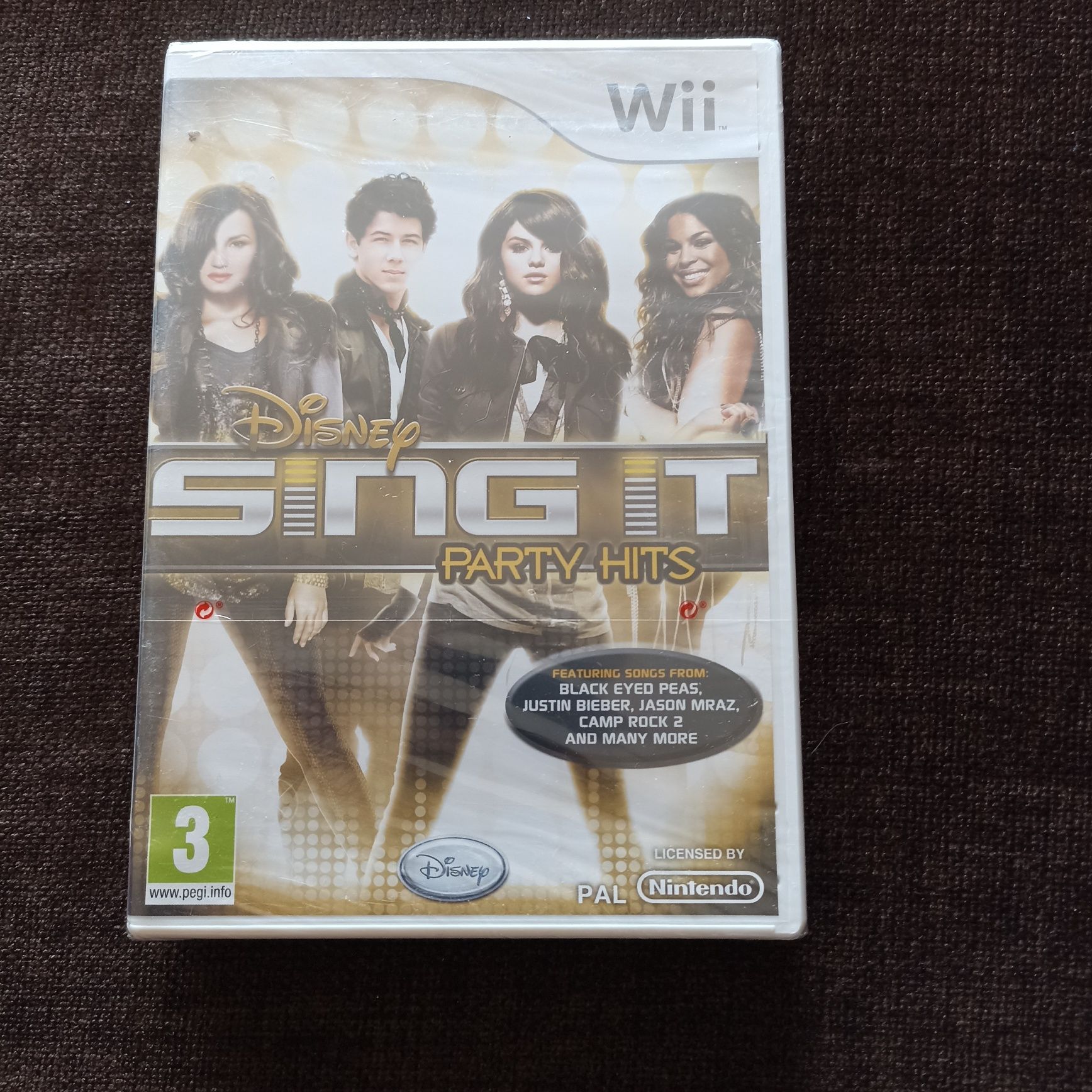 Jogo Disney Sing it Party Hits Wii novo embalado