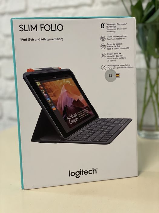 ЧОХОЛ КЛАВІАТУРА для iPad Logitech Slim Folio