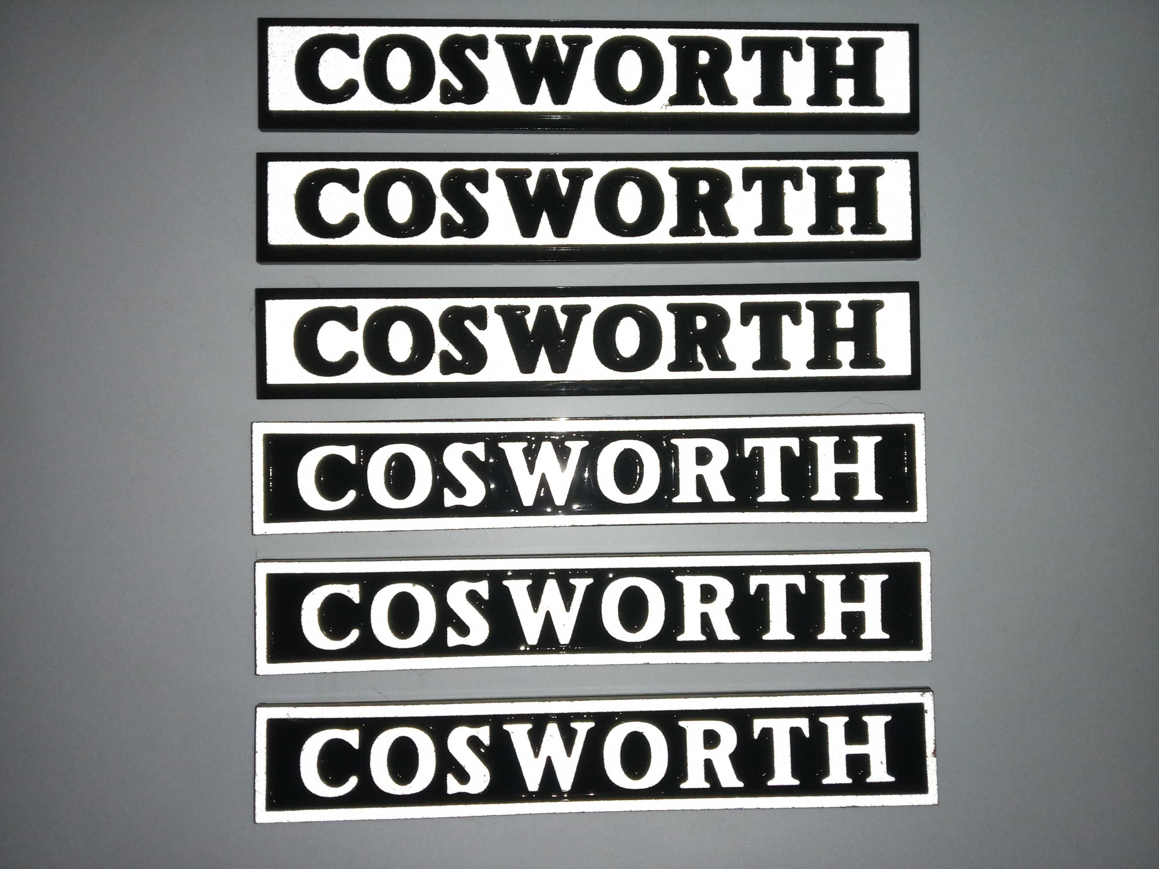 Шильдики Косворд Cosworth