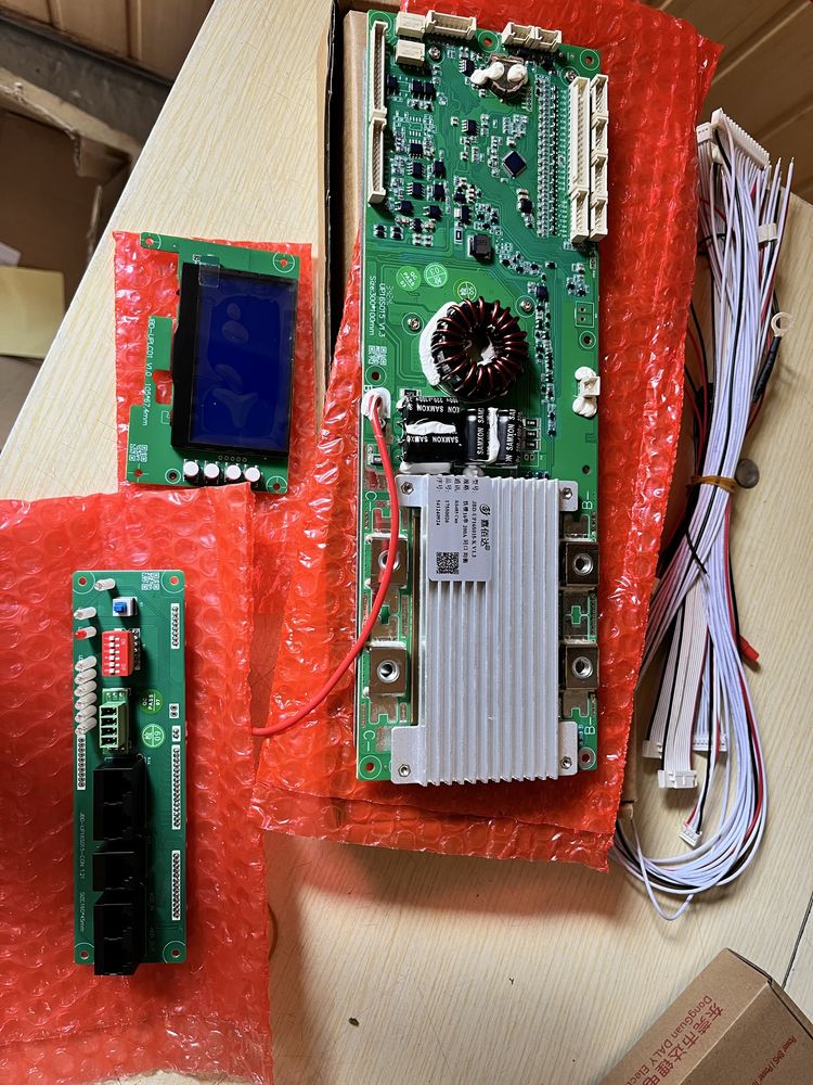 JBD BMS Wifi BT Smart Inverter BMS 8S 24V LiFePo4 16S 48V  150A