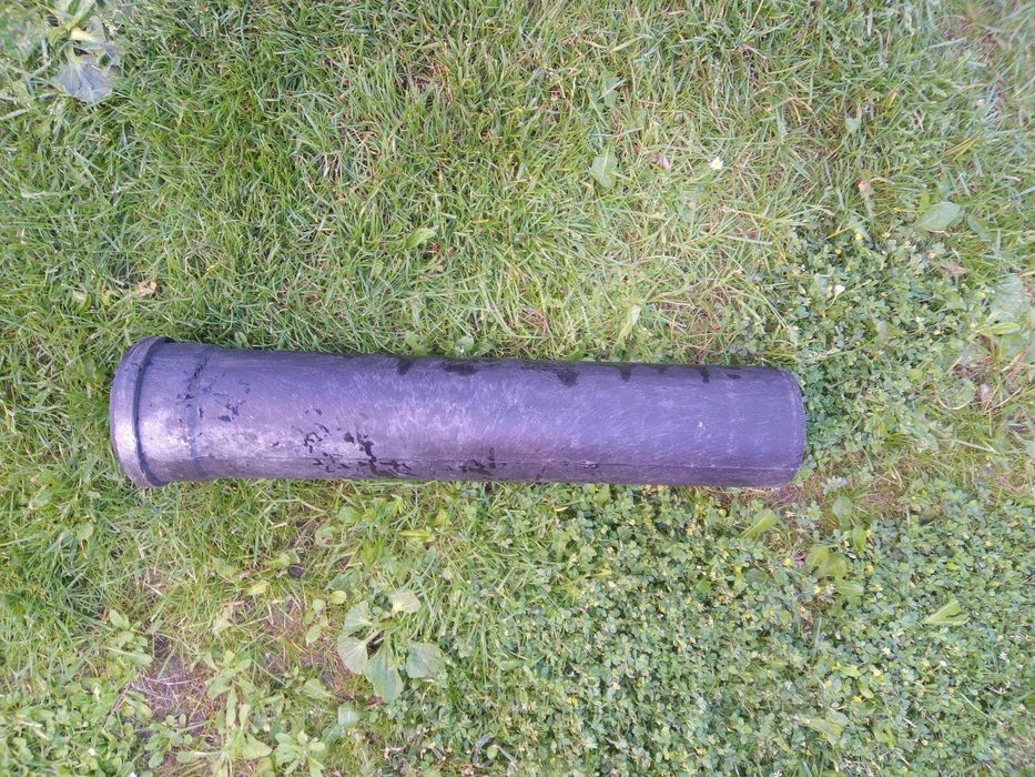 Rura kanalizacyjna wodociągowa śr 10-11cm 100 110 dł 55cm - 2 sztuki