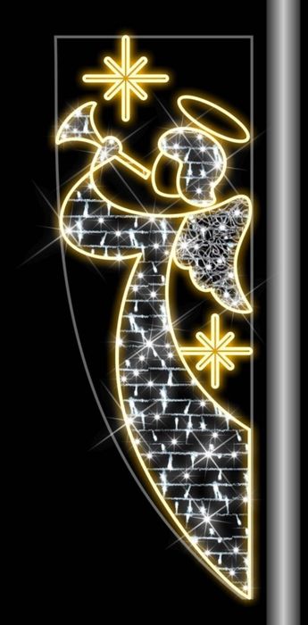 PAINÉIS DECORATIVOS LED - ARCOS - ILUMINAÇÃO DE NATAL