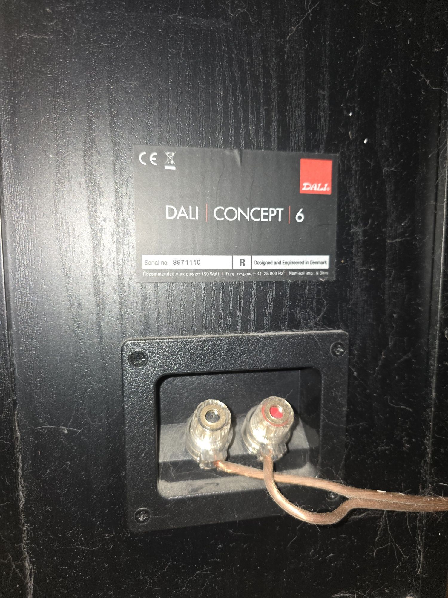 Dali Concept 6 Denon AVR-1713 Kino Domowe 4.1 Nagłośnienie Audio
