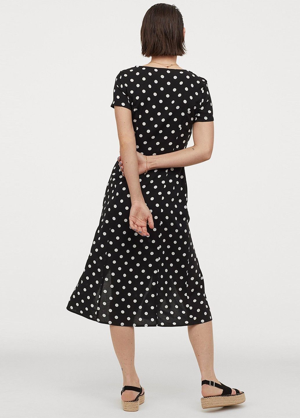 Современное миди платье H&M