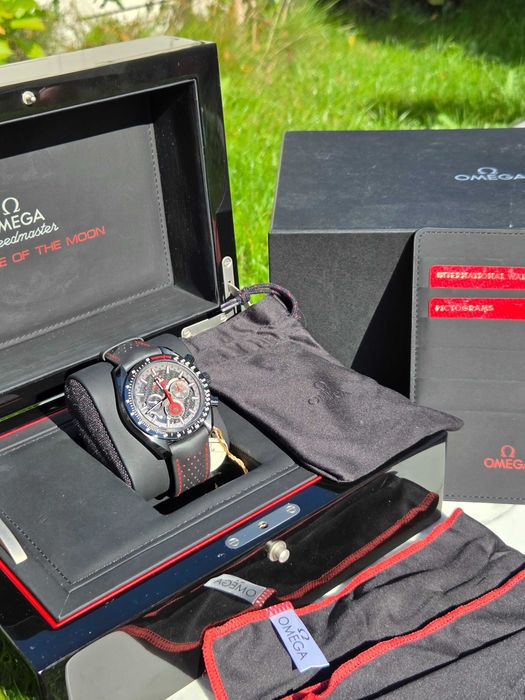Omega Speedmaster Dark Side of the Moon - team Alinghi - Gwarancja
